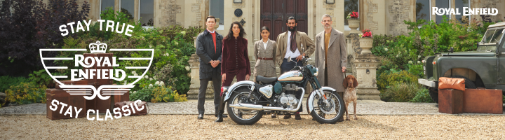 Royal Enfield Banner ad