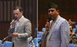 डीपी अर्याल र रामहरि खतिवडाबीच चर्काचर्की, रेकर्डबाट अभिव्यक्ति हटाउन दुवैको माग