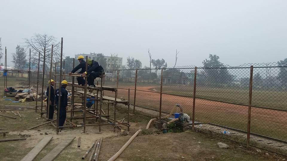 खप्तड गोल्डकपको तयारी अन्तिम चरणमा, कृत्रिम प्याराफिट बन्दै