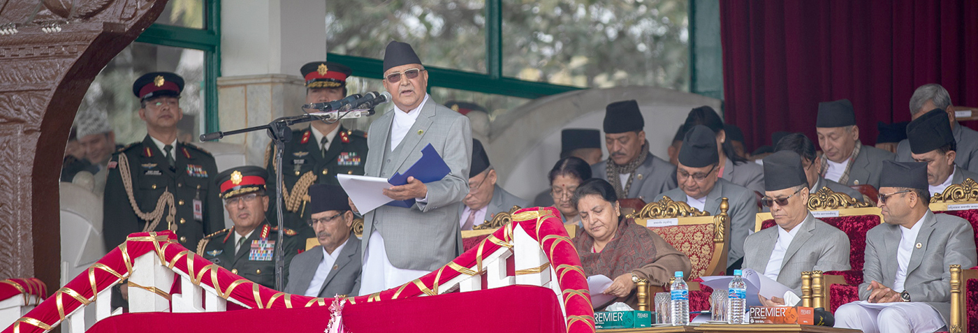 आत्मभर्त्सना गर्ने प्रवृत्तिबाट जोगिँदै अघि बढ्नुपर्छ : प्रधानमन्त्री