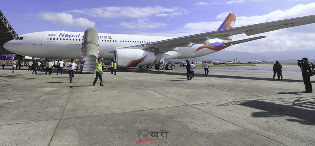लकडाउनमा अलपत्र परेका पर्यटक लिएर निगमको विमान अष्ट्रेलिया उड्दै