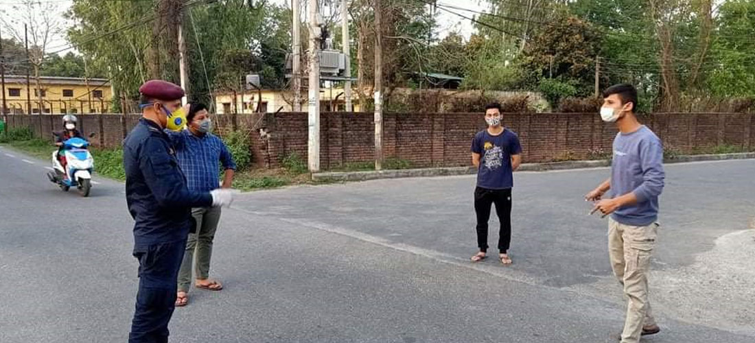 सचेतना बढेसंँगै लकडाउन उल्लंघन गर्ने घटे