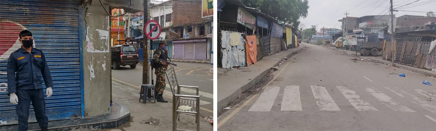 नेपालगन्जमा सेना परिचालन, ९० को परीक्षण गर्दा २२ जनामा कोरोना