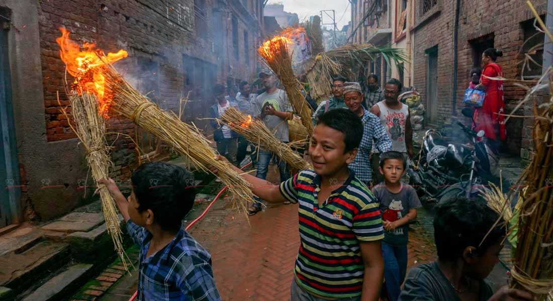  यसरी मनाइयो घण्टाकर्ण (फोटो फिचर)