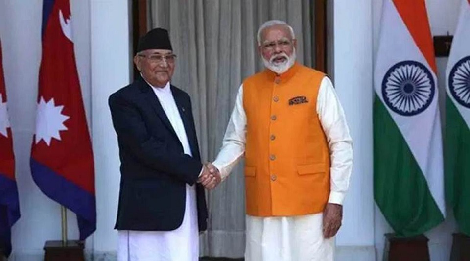नक्सा जारी भएपछि पहिलोपटक नेपाल-भारतबीच छलफलको तयारी