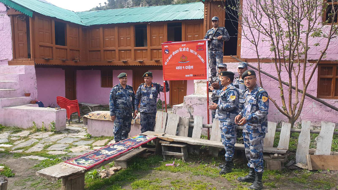 कालापानी क्षेत्रमा डीएसपीको कमान्डमा सशस्‍त्रको गुल्म स्थापना