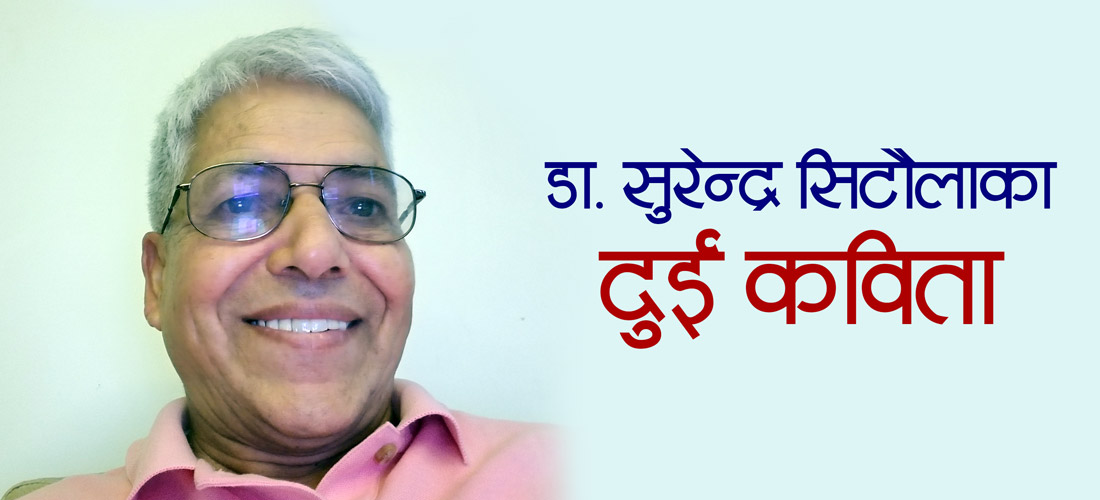 डा. सुरेन्द्र सिटौलाका दुई कविता