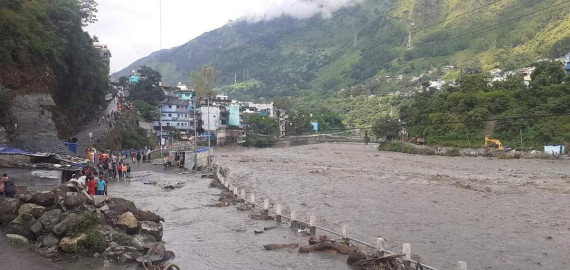 दार्चुलामा बाढीपहिरोको विध्वंस : पाँचजनाको मृत्यु, १० बेपत्ता (१५ तस्बिर)