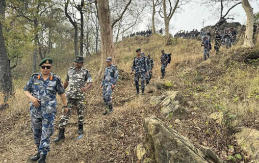 सशस्त्र प्रहरी बलले थाल्यो सीमा नाकामा चौबिसै घण्टा गस्ती