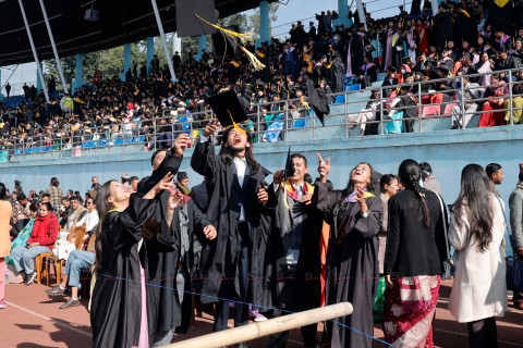 त्रिविको दीक्षान्त समारोहमा जे देखियो (तस्बिरहरू)