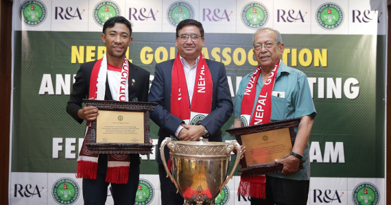 गल्फ संघद्वारा गल्फर सुवाश तामाङ र पत्रकार श्याम चित्रकार सम्मानित