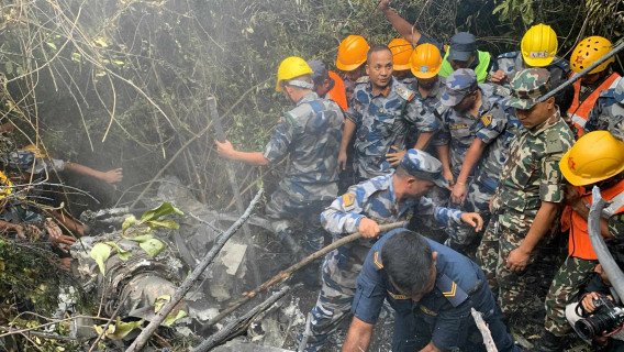 हेलिकोप्टर दुर्घटनामा जे देखियो (तस्बिरहरू)