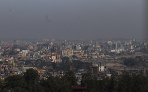 काठमाडौंसहित केही स्थानमा हावाहुरीसहित वर्षा हुने