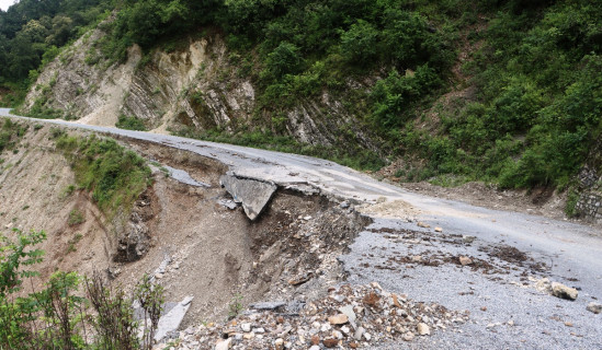 मध्यपहाडी राजमार्गको खुर्कोट–घुर्मी खण्ड एकतर्फी खुल्यो