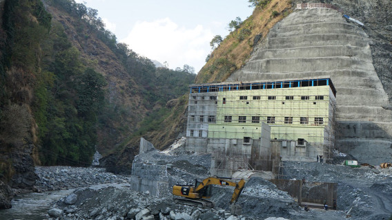 राहुघाट जलविद्युत् आयोजनामा तालाबन्दी