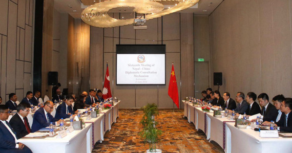 नेपाल–चीन सहयोगलाई थप प्रबर्धन गरिने, मन्त्रीस्तरको संयुक्त आयोग गठन गर्नुपर्नेमा जोड 