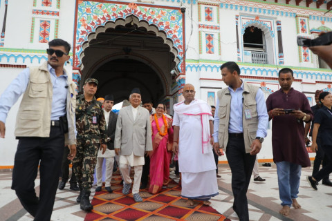 नागरिकता विधेयक प्रमाणीकरण गर्ने अवसर पाउनु अविस्मरणीय : राष्ट्रपति पौडेल