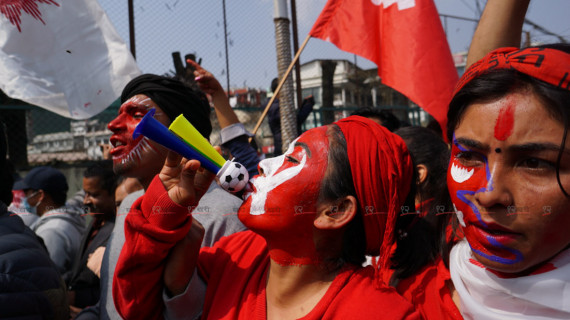 यस्तो देखियो प्रचण्ड–नेपाल समूहको विजय जुलुस (११ तस्बिर)