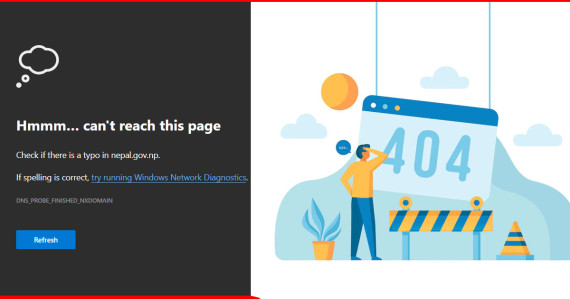 किन एकाएक नेपाल सरकारका सबै वेबसाइट चल्न छाडे ?