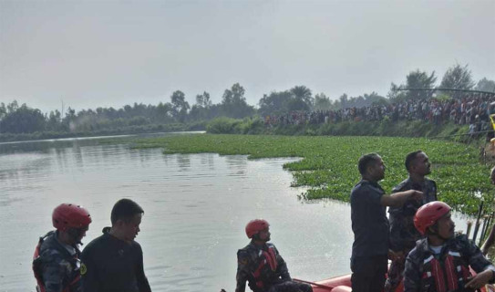 सर्लाहीमा पोखरीमा कार खस्दा बेपत्ता दुईजनाको शव फेला