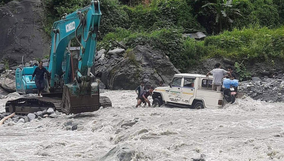 वातावरणलाई असर नपर्ने गरी ढुंगा र गिट्टी निर्यात गरिने