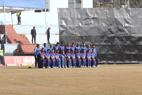 क्यानडाविरुद्ध नेपालले गुमायो चौथो विकेट, भीम १७ रन थपेर आउट