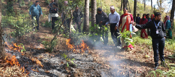 डढेलो नियन्त्रणको अभ्यास