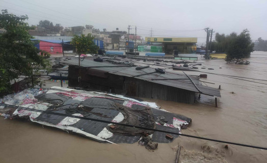 काठमाडौं उपत्यकाका सबैजसो खोला तथा नदी किनारका बस्तीमा पानी पस्यो 