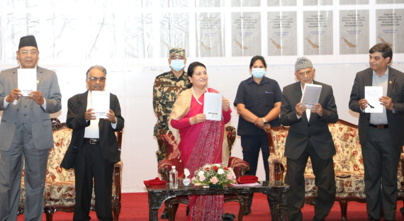 नेपाल–भारत सीमालाई चुस्त र स्पष्ट राख्नुपर्छ : पूर्वराष्ट्रपति भण्डारी