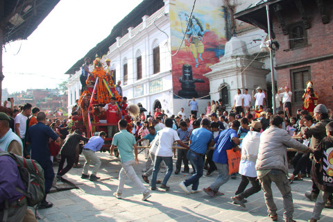 पशुपति क्षेत्रमा गंगामाई रथयात्रा