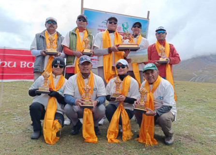 श्याम तामाङलाई ‘टप अफ दी वर्ल्ड गल्फ क्लासिक’ को उपाधि