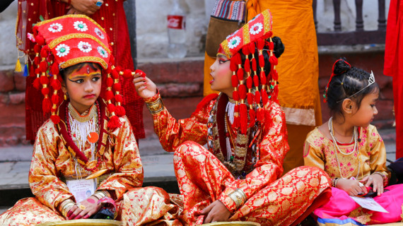 तस्बिरमा कुमारी पूजा 