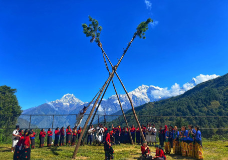 दसैँमा गाउँ नै रमाइलो...