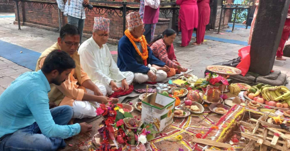 दोलखाको भीमेश्वर मन्दिरमा राष्ट्रपतिको क्षमा पूजा