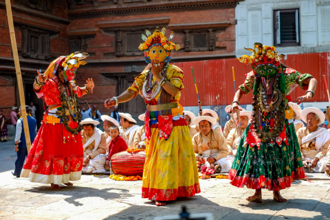 नसल चोकमा १२ वर्षे रुद्रायणी नाच (तस्बिरहरू) 