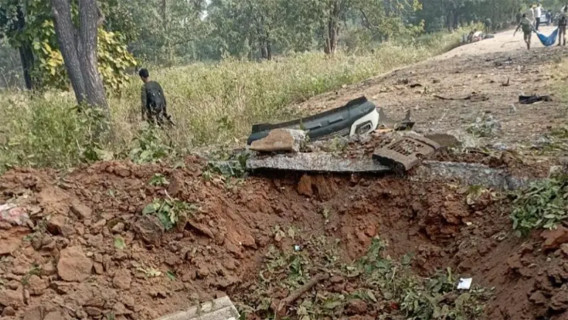 भारतमा संदिग्ध माओवादीको आक्रमणमा नौ सुरक्षाकर्मीको मृत्यु