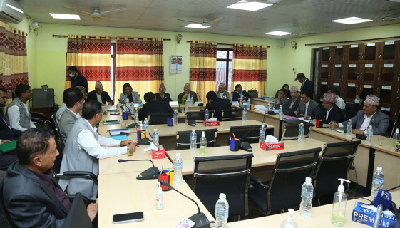 संसदीय सुनुवाइ समितिको बैठक सोमबार