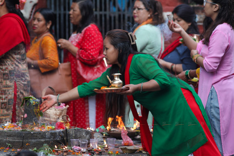 कुम्भेश्वरमा घुइँचो (तस्बिरहरू)