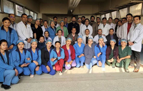 नेपाली चिकित्सकबाटै पहिलोपटक कलेजो प्रत्यारोपण
