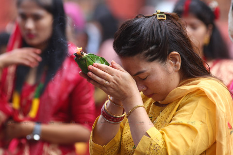 कुम्भेश्वरमा तिजको रौनक (तस्बिरहरू)