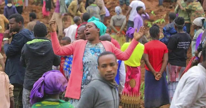 इथियोपियामा पहिरोमा परी मृत्यु हुनेको संख्या २२९ पुग्यो