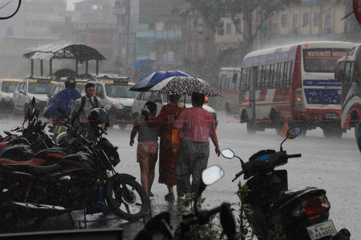 काठमाडौंमा अपराह्नपछि वर्षाको सम्भावना, आइतबार र सोमबार कस्तो हुनेछ मौसम ?