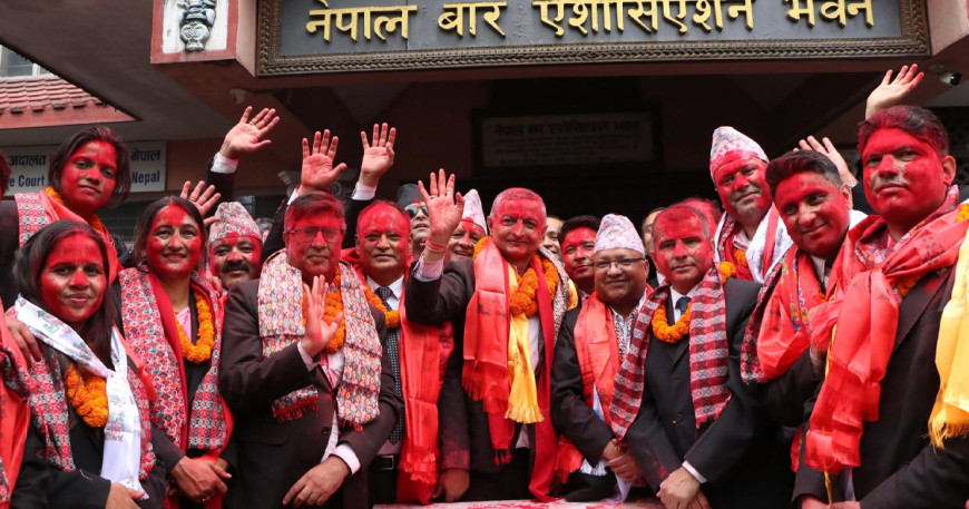 नेपाल बारमा नयाँ नेतृत्व, सबै पदमा मिश्रको प्यालन निर्वाचित