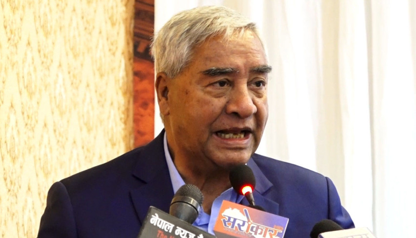 एक पार्टीलाई बहुमत आउन गाह्रो भए पनि संविधानले सबैलाई मिलाएको छ : देउवा