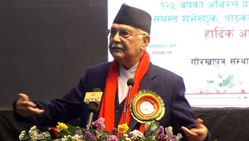 सञ्चारमाध्यममा प्रयोग गरिने भाषा सुहाउँदो नभएको प्रधानमन्त्रीको गुनासो 