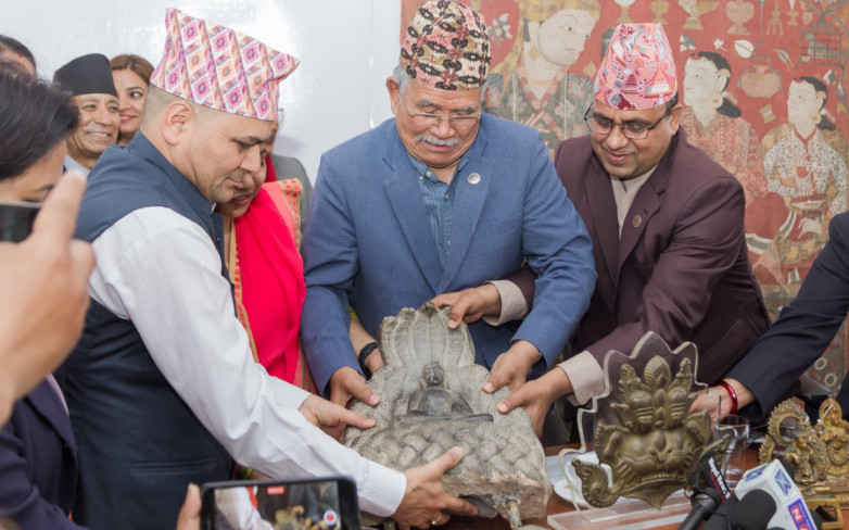अमेरिका पुर्‍याइएका २१ पुरातात्त्विक सम्पत्ति नेपाल फिर्ता