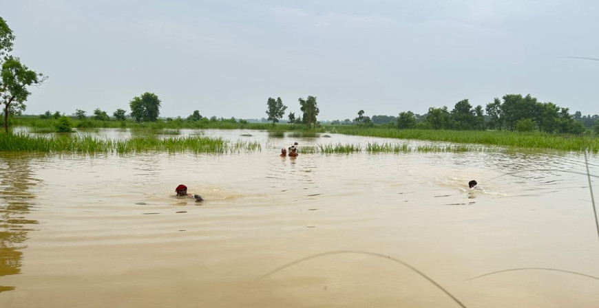 मोरङ र झापामा भारी वर्षा, नदी किनारमा बस्नेलाई सतर्क रहन आग्रह 