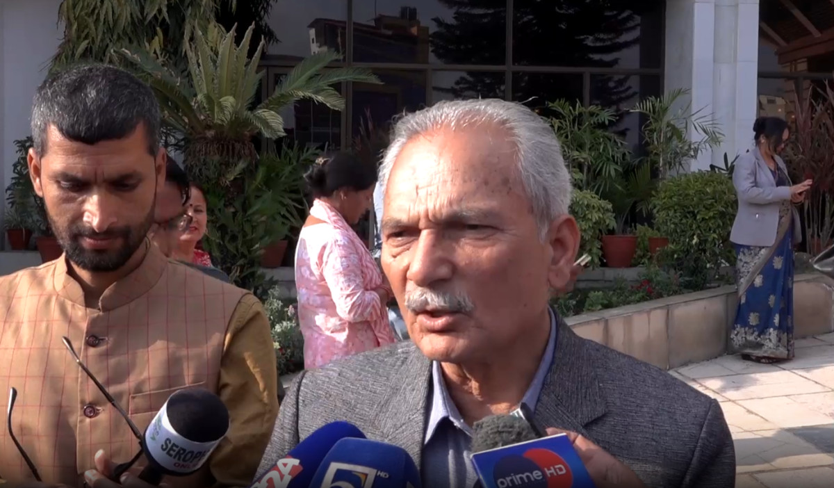 आशा गरिएको जस्तो गुणात्मक महत्त्वको आएन : बाबुराम भट्टराई