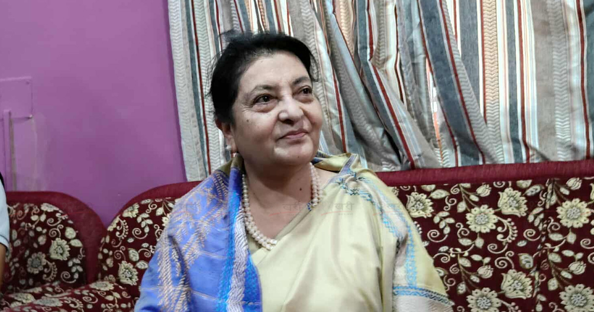 नेपालमा वाम एकता सम्भव देख्दिनँ : विद्यादेवी भण्डारी