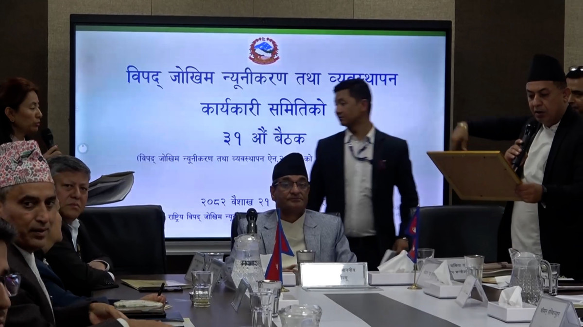 मनसुनजन्य विपद् व्यवस्थापनका लागि पूर्वतयारी